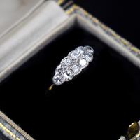 Antique Old Cut Diamond 10 Stone Double Row 18k 18ct Yellow Gold Ring (2 of 9) Antique Old Cut Diamond 10 Stone Double Row 18k 18ct Yellow Gold Ring (2 of 9)