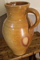 Very Large Glazed Stoneware Pottery Pitcher Jug (7 of 8) Very Large Glazed Stoneware Pottery Pitcher Jug (7 of 8)