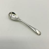 Antique 1920s Silver Salt Spoon