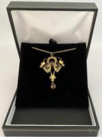 Pretty 9ct Edwardian Pendant c.1905 (4 of 6) Pretty 9ct Edwardian Pendant c.1905 (4 of 6)
