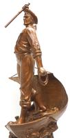 Incredible French Figural Mantel Clock Cod Fishing 8 Day Striking Mantle Clock (7 of 13) Incredible French Figural Mantel Clock Cod Fishing 8 Day Striking Mantle Clock (7 of 13)