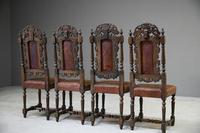 4 Carved Oak Dining Chairs (8 of 13) 4 Carved Oak Dining Chairs (8 of 13)