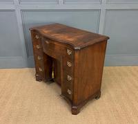 Burr Walnut Serpentine Fronted Knee Hole Desk (2 of 15) Burr Walnut Serpentine Fronted Knee Hole Desk (2 of 15)