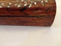 19th Century Rosewood & Mother of Pearl Pin Box (3 of 5) 19th Century Rosewood & Mother of Pearl Pin Box (3 of 5)