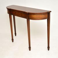 Antique Georgian Style Mahogany Console Table (8 of 8) Antique Georgian Style Mahogany Console Table (8 of 8)