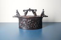 Scandinavian / Norwegian 'Folk Art' Baroque / Acanthus carved tine box c.1885 (2 of 53) Scandinavian / Norwegian 'Folk Art' Baroque / Acanthus carved tine box c.1885 (2 of 53)