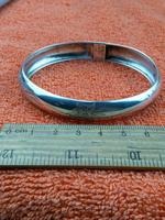 Art Nouveau Hallmarked 925 Sterling Silver Bangle Cuff Bracelet Salerno, Italy (5 of 9) Art Nouveau Hallmarked 925 Sterling Silver Bangle Cuff Bracelet Salerno, Italy (5 of 9)