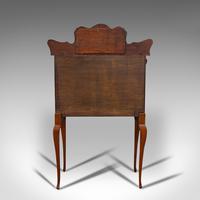 Small Antique Ladies Writing Desk, French, Oak, Bureau, Mirror, Victorian c.1900 (6 of 12) Small Antique Ladies Writing Desk, French, Oak, Bureau, Mirror, Victorian c.1900 (6 of 12)