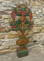 Antique Spanish Toleware & Wooden Altar Stand Decoration (3 of 6) Antique Spanish Toleware & Wooden Altar Stand Decoration (3 of 6)