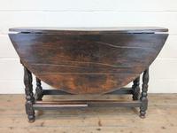 Antique Oak Drop Leaf Table (11 of 11) Antique Oak Drop Leaf Table (11 of 11)
