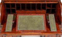 High Quality William IV Mahogany Cylinder Desk (11 of 13) High Quality William IV Mahogany Cylinder Desk (11 of 13)
