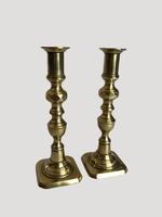 Unusual Pair of Antique Brass Candlesticks (2 of 12) Unusual Pair of Antique Brass Candlesticks (2 of 12)