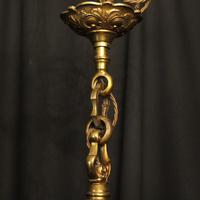 French 6 Light Gilded Bronze Early 20th Century Antique Chandelier (10 of 10) French 6 Light Gilded Bronze Early 20th Century Antique Chandelier (10 of 10)