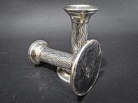 Pair of Arts & Crafts silver Candlesticks (5 of 6) Pair of Arts & Crafts silver Candlesticks (5 of 6)