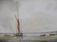 Watercolour evening by the river Denham Listed artist Alan Whitehead (2 of 10) Watercolour evening by the river Denham Listed artist Alan Whitehead (2 of 10)