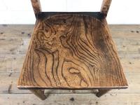 Set of Four Victorian Elm Chapel Chairs (5 of 7) Set of Four Victorian Elm Chapel Chairs (5 of 7)