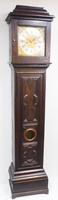18th Century English Longcase Clock in Oak Case Silver Brass Dial Signed John Taylor (5 of 6) 18th Century English Longcase Clock in Oak Case Silver Brass Dial Signed John Taylor (5 of 6)