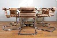 Pieff Glass Chrome Dining Table & 6 Chairs Late 1970s (8 of 14) Pieff Glass Chrome Dining Table & 6 Chairs Late 1970s (8 of 14)