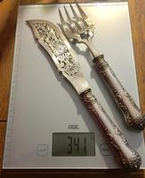 19 Century French Silver Fish Serving Cutlery (2 of 8) 19 Century French Silver Fish Serving Cutlery (2 of 8)