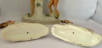 Superb Trio of Staffordshire Whippets c.1850 (13 of 13) Superb Trio of Staffordshire Whippets c.1850 (13 of 13)