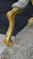 Beautiful Matched Pair of Fine Quality French Gilt Armchairs c.1900 (14 of 16) Beautiful Matched Pair of Fine Quality French Gilt Armchairs c.1900 (14 of 16)