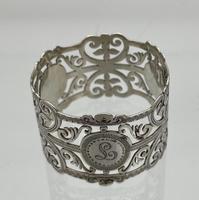 Early 20th Century Antique Edwardian Sterling Silver Set Six Napkin Rings London 1906 George Maudsley Jackson & David Fullerton (5 of 7) Early 20th Century Antique Edwardian Sterling Silver Set Six Napkin Rings London 1906 George Maudsley Jackson & David Fullerton (5 of 7)