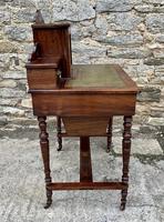 Antique Rosewood Inlaid Writing Desk (16 of 19) Antique Rosewood Inlaid Writing Desk (16 of 19)