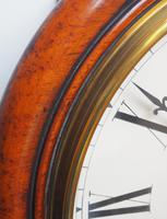 Rare Antique Drop Dial Wall Clock 8 Day Single Fusee Movement (9 of 13) Rare Antique Drop Dial Wall Clock 8 Day Single Fusee Movement (9 of 13)