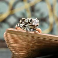 The Antique Victorian Eleven Diamond Tulip Ring (2 of 5) The Antique Victorian Eleven Diamond Tulip Ring (2 of 5)