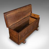 Large Antique Coffer, Italian, Walnut, Sword Chest, Linen Trunk, 18th Century (6 of 12) Large Antique Coffer, Italian, Walnut, Sword Chest, Linen Trunk, 18th Century (6 of 12)