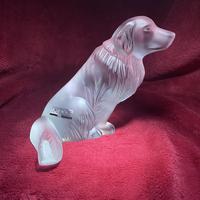 Lalique "Golden Retriever" Sculpture with Original Label (5 of 9) Lalique "Golden Retriever" Sculpture with Original Label (5 of 9)