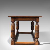 Antique Refectory Table, English, Oak, Dining, Jacobean Revival, Edwardian c.1910 (4 of 12) Antique Refectory Table, English, Oak, Dining, Jacobean Revival, Edwardian c.1910 (4 of 12)