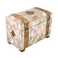 Mother of Pearl Tea Caddy (5 of 8) Mother of Pearl Tea Caddy (5 of 8)