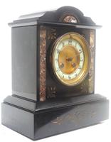 Antique French 8-day Slate Marble Mantle Clock – Victorian Striking Mantel Clock (3 of 12) Antique French 8-day Slate Marble Mantle Clock – Victorian Striking Mantel Clock (3 of 12)
