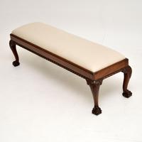 Antique Chippendale Style Mahogany Foot Stool (2 of 7) Antique Chippendale Style Mahogany Foot Stool (2 of 7)