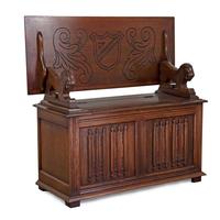 Jacobean Style Oak Monk’s Bench (8 of 8) Jacobean Style Oak Monk’s Bench (8 of 8)