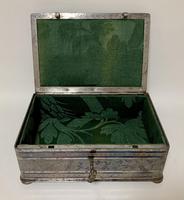 Rare Antique Victorian Etched Steel Strongbox Safe with Key (10 of 14) Rare Antique Victorian Etched Steel Strongbox Safe with Key (10 of 14)
