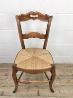 Set of Four Antique French Fruitwood Dining Chairs (4 of 9) Set of Four Antique French Fruitwood Dining Chairs (4 of 9)