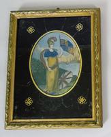 Pair of Georgian Engravings England and Ireland Verre Eglomise (3 of 5) Pair of Georgian Engravings England and Ireland Verre Eglomise (3 of 5)