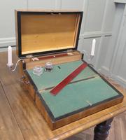 18th Century Satinwood Traveling Writing Slope or Lap Desk