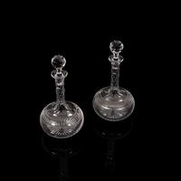 Pair of Antique Decanters, English, Glass, Spirit Vessel, Victorian c 1900 (10 of 12) Pair of Antique Decanters, English, Glass, Spirit Vessel, Victorian c 1900 (10 of 12)