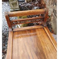 19th Century Chinese Hardwood Window Seat (7 of 7) 19th Century Chinese Hardwood Window Seat (7 of 7)