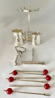 Art Deco Bar Tools & Stand. Silver Plated (5 of 6) Art Deco Bar Tools & Stand. Silver Plated (5 of 6)