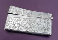 Solid Silver Curved Card Case (4 of 4) Solid Silver Curved Card Case (4 of 4)