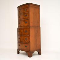 Antique Figured Walnut Chest on Chest (4 of 9) Antique Figured Walnut Chest on Chest (4 of 9)