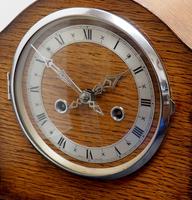 Oak English Art Deco 8 Day Striking Mantel Clock (6 of 8) Oak English Art Deco 8 Day Striking Mantel Clock (6 of 8)
