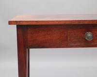 Early 19th Century Mahogany Side Table with a Single Frieze Drawer (9 of 9) Early 19th Century Mahogany Side Table with a Single Frieze Drawer (9 of 9)