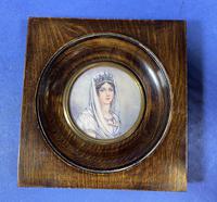 Pair of 1920s Painted Miniatures of Emperor Napoleon & Josephine (30 of 30) Pair of 1920s Painted Miniatures of Emperor Napoleon & Josephine (30 of 30)