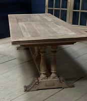 Superb Large French Bleached Walnut Monastery Dining Table (41 of 45) Superb Large French Bleached Walnut Monastery Dining Table (41 of 45)