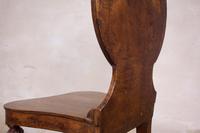 19th Century William IV Elm & Burr Elm Hall Chair (6 of 14) 19th Century William IV Elm & Burr Elm Hall Chair (6 of 14)